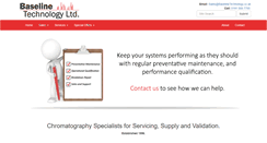 Desktop Screenshot of baselinetechnology.co.uk