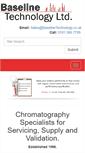 Mobile Screenshot of baselinetechnology.co.uk